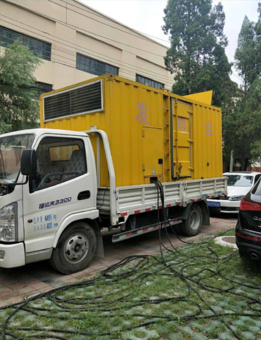 新邵发电车出租-柴油发电机组排烟系统设计要求及其考虑因素